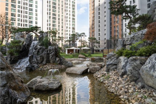 대구 남산자이하늘채(남산4-4지구) 단지 내외부 전경